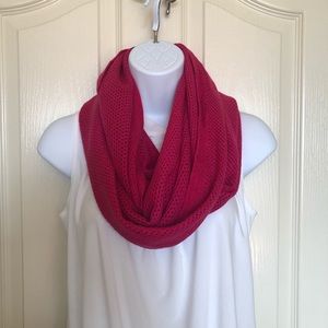 Infinity Loop Scarf Fuchsia Pink